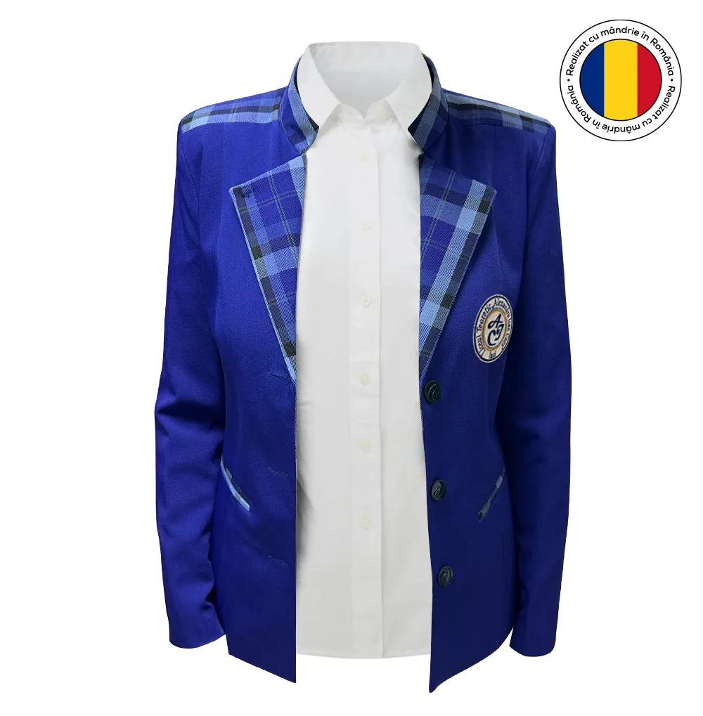 Sacou uniformă școlară - Liceul Teoretic „Alexandru Ioan Cuza” Iași