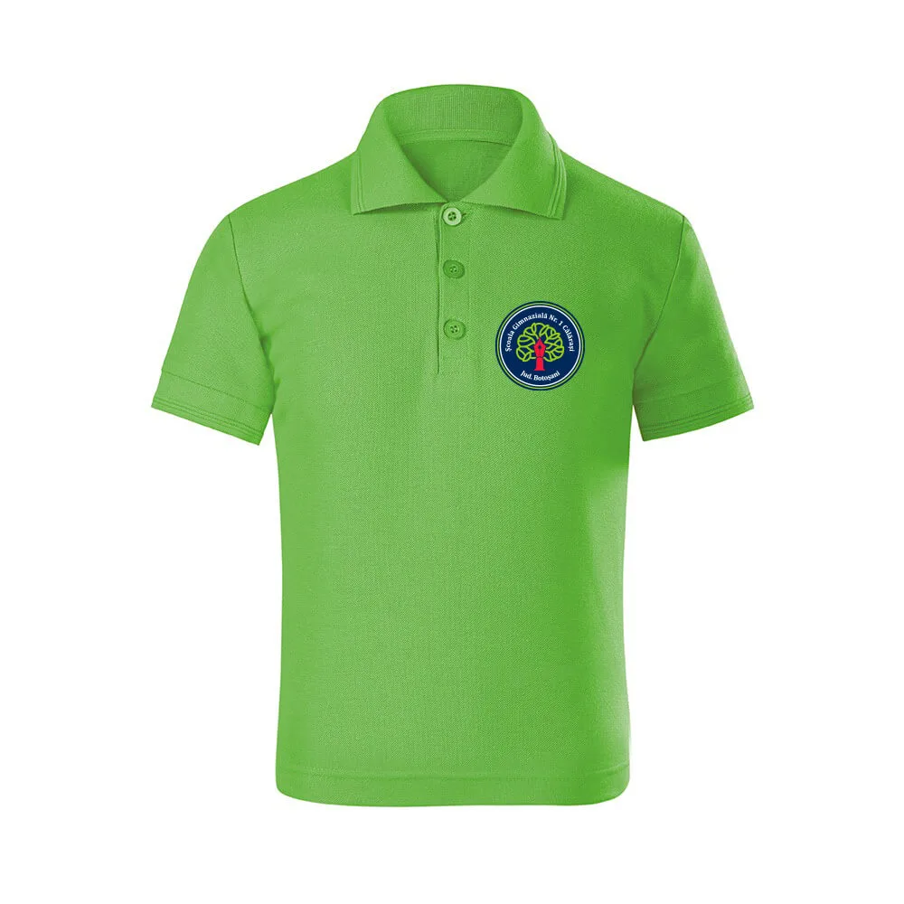 Tricou cu mânecă scurtă și guler tip polo - Școala Gimnazială Nr.1 Călărași, Botoșani