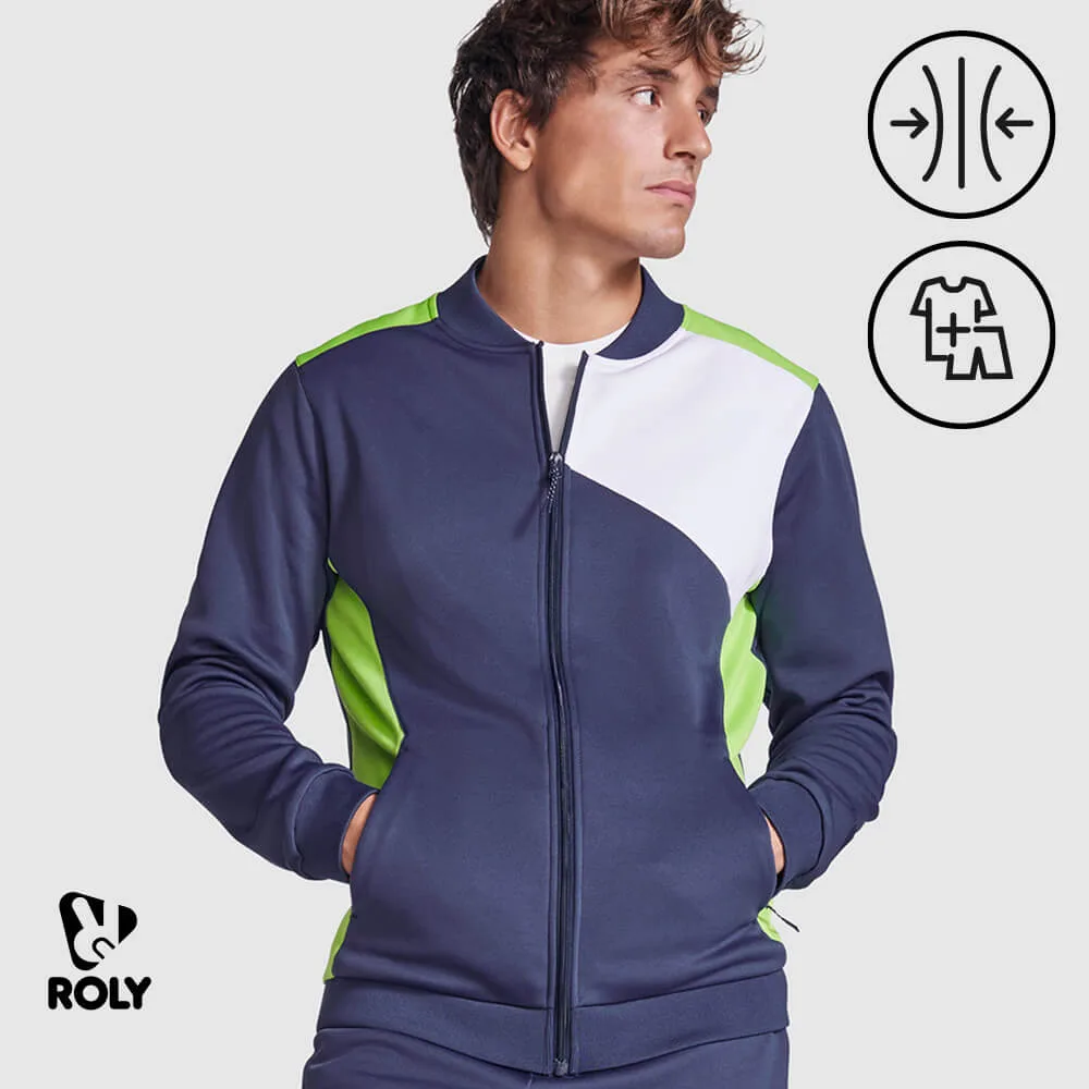 Jachetă sport pentru adulți, model cu fermoar și design cool