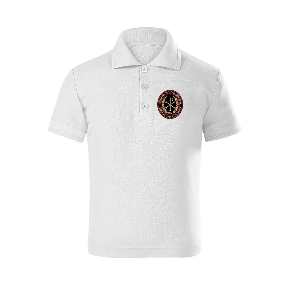 Tricou cu mânecă scurtă și guler tip polo - Seminarul Teologic Ortodox „Sf. Vasile cel Mare" Iași